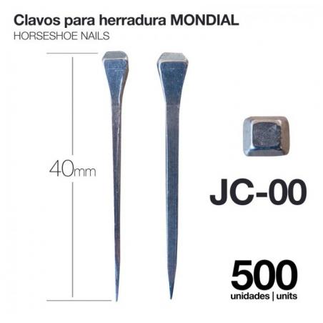  Clavos Para Herradura Mondial Jc-00 500uds