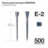  Clavos Para Herradura Mondial E-2 500uds