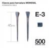  Clavos Para Herradura Mondial E-3 500uds