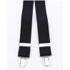 Tirantes De Vestir Negro Hombre 5015/30 12 (4 Pinzas Superior)