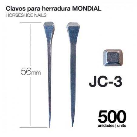 Clavos Para Herradura Mondial Jc-3 500uds