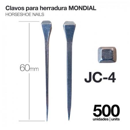  Clavos Para Herradura Mondial Jc-4 500uds