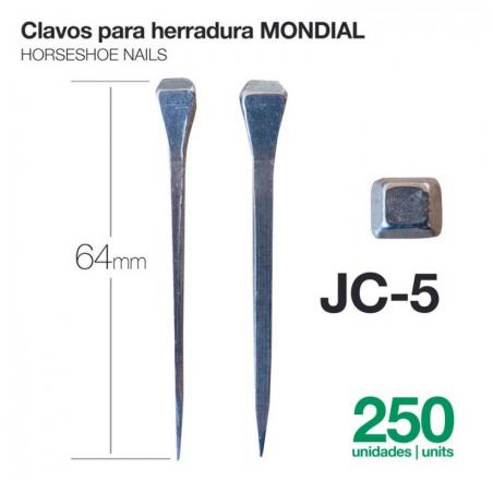  Clavos Para Herradura Mondial Jc-5 250uds