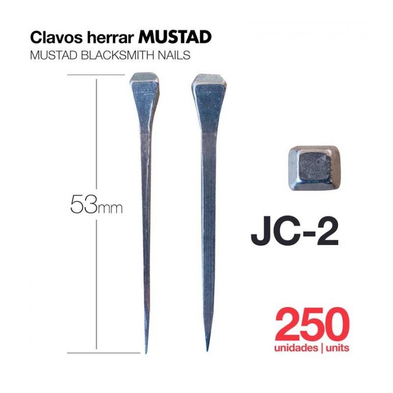  Clavos Herrar Mustad 250uds Jc-2