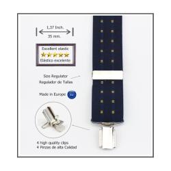 Tirantes De Vestir Azul Hombre 3832/35 03