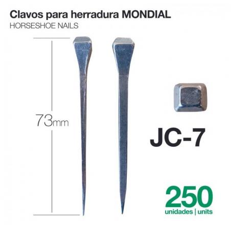  Clavos Para Herradura Mondial Jc-7 250uds