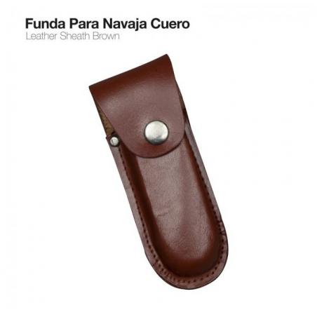  Funda Para Navaja Cuero Marrón