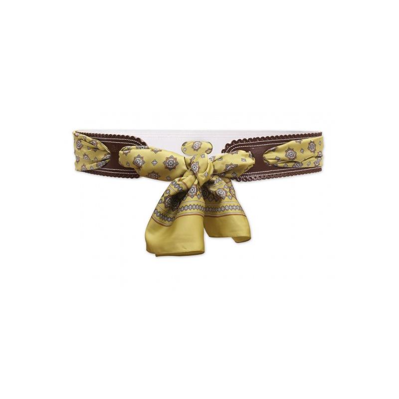 Cinturón Con Pañuelos Mujer 302/70 Marrón