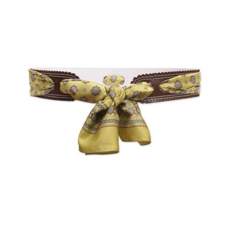 Cinturón Con Pañuelos Mujer 302/70 Marrón