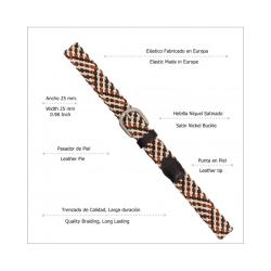 Cinturón Trenzado Infantil 4855/25