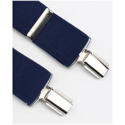 Tirantes De Vestir Azul Hombre 5015/35 02 (4 Pinzas Superior)