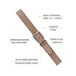 Cinturón Piel Y/O Sport Hombre 116/40