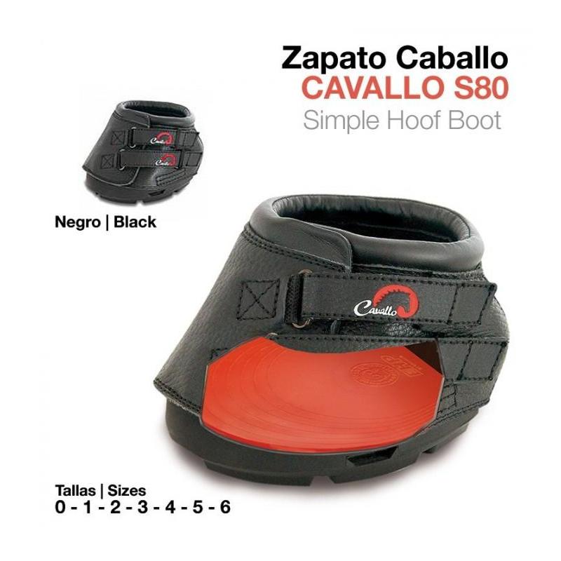  Zapato Caballo Cavallo S80 Par Negro