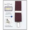 Tirantes De Vestir Burdeos Hombre 3128/35