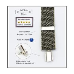 Tirantes De Vestir Beige Hombre 3894/35