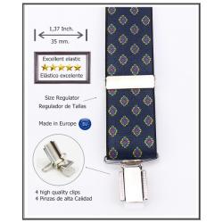 Tirantes De Vestir Azul Hombre 3606/35