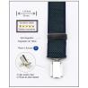 Tirantes De Vestir Azul Hombre 4815/30 06 (4 Pinzas Superior)