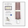 Tirantes De Vestir Burdeos Hombre 3422/35
