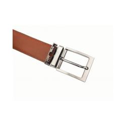 Cinturón De Vestir Hombre 1194/35 Reversible Piel