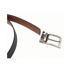 Cinturón De Vestir Hombre 1194/35 Reversible Piel