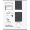 Tirantes De Vestir Negro Hombre 3889/35