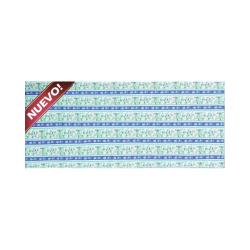 Fajín Flamenco Azul Adulto 707-15