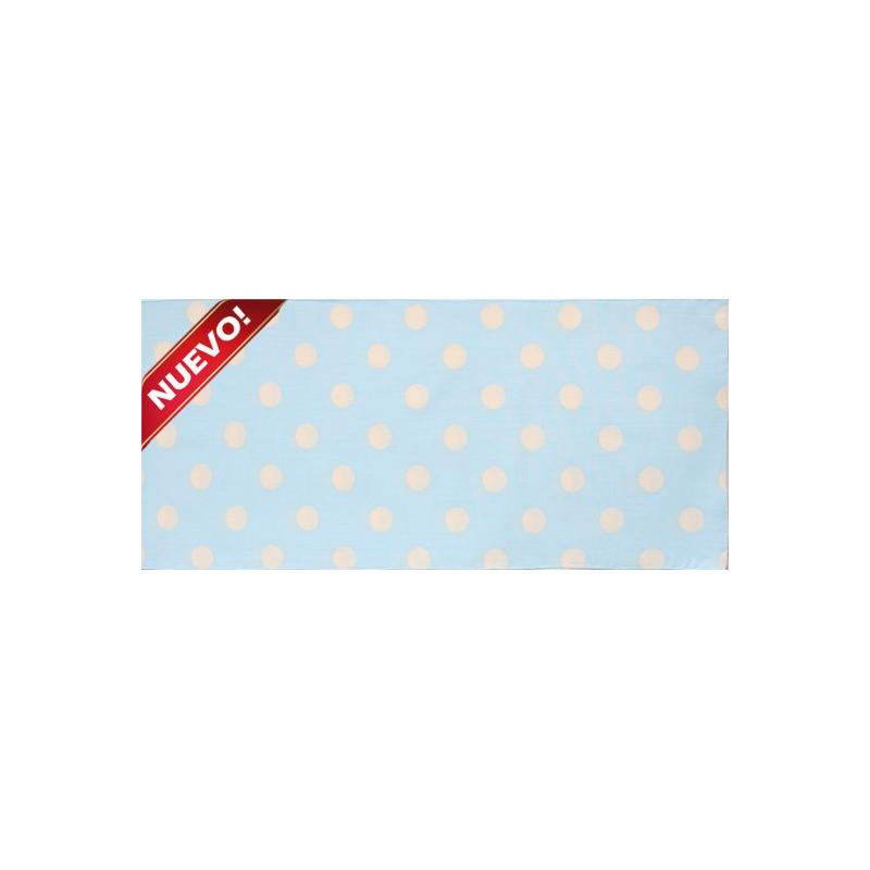 Fajín Flamenco Adulto 707 Celeste/Crudo