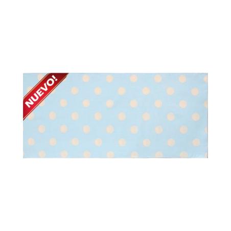 Fajín Flamenco Adulto 707 Celeste/Crudo