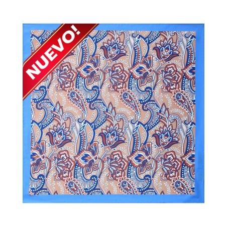 Pañuelo Flamenco Celeste Infantil 500-57