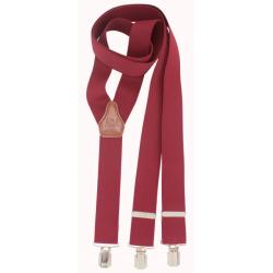 Tirantes De Vestir Lisos Hombre 5016/35 (3 Pinzas Superior)
