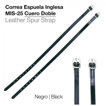 Correa Espuela Inglesa Mis-25 Cuero Doble