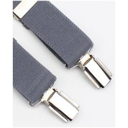 Tirantes De Vestir Gris Hombre 5016/35 04 (3 Pinzas Superior)