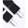 Tirantes De Vestir Negro Hombre 5016/35 12 (3 Pinzas Superior)