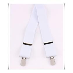 Tirantes De Vestir Blanco Hombre 5016/35 14 (3 Pinzas Superior)