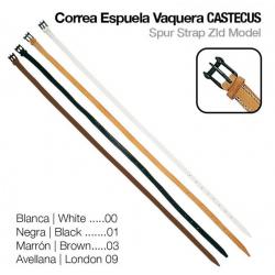 Correa Espuela Vaquera Cuero Castecus