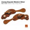  Correa Espuela Western Silver Sc1733