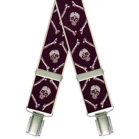 Tirantes De Vestir Burdeos Hombre 3040/35