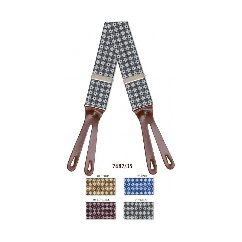 Tirantes Flamencos Elástico Fantasía Hombre 7687/35