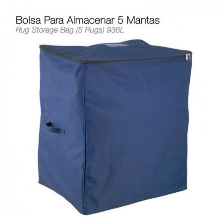 Bolsa Para Almacenar 5 Mantas 936l Azul