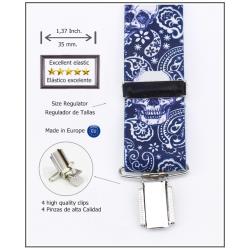 Tirantes De Vestir Azul Hombre 3787/35