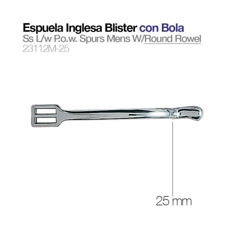  Espuela Inglesa Con Bola Blister 23112m-25