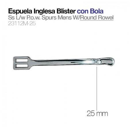  Espuela Inglesa Con Bola Blister 23112m-25
