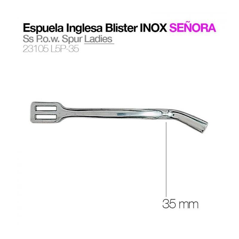  Espuela Inglesa Blister Inox Señora 23105l5p-35