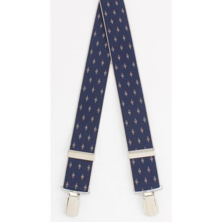 Tirantes De Vestir Azul Hombre 3911/35 20 Az