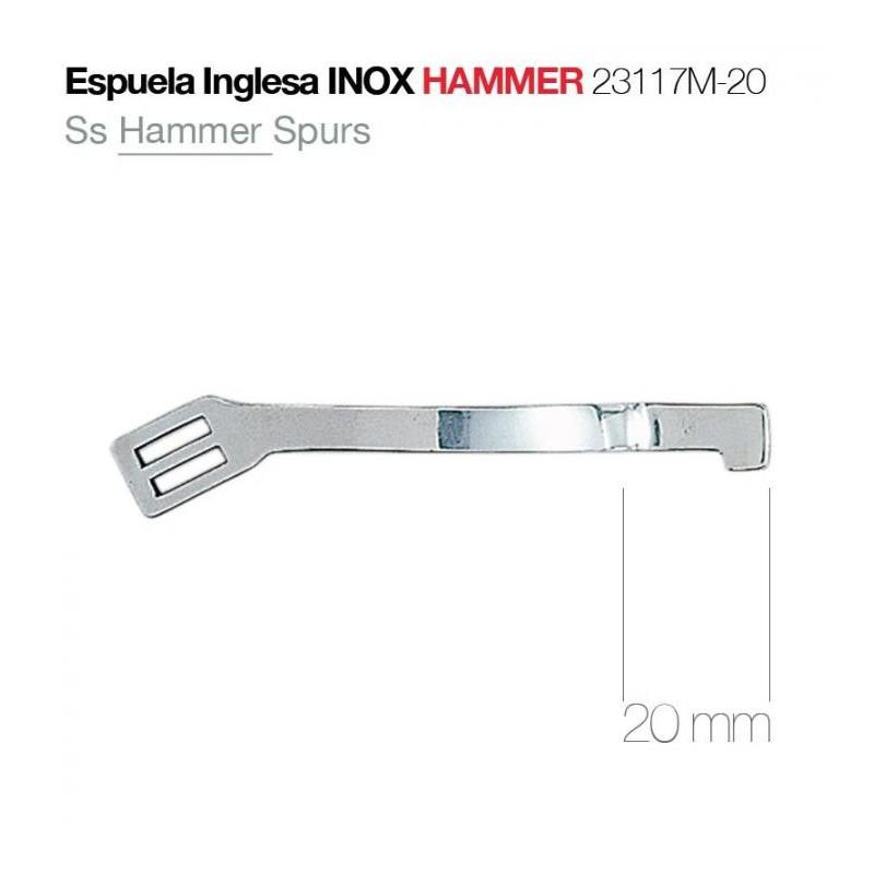  Espuela Inglesa Inox Hammer 23117m-20