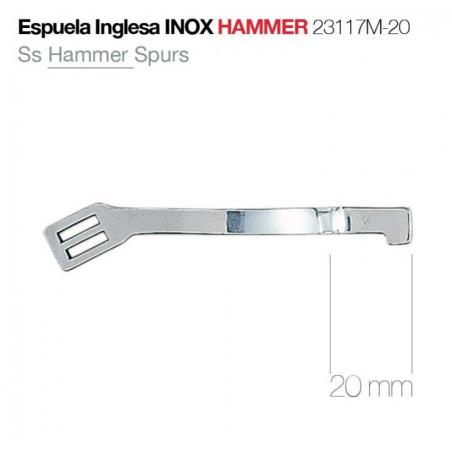  Espuela Inglesa Inox Hammer 23117m-20