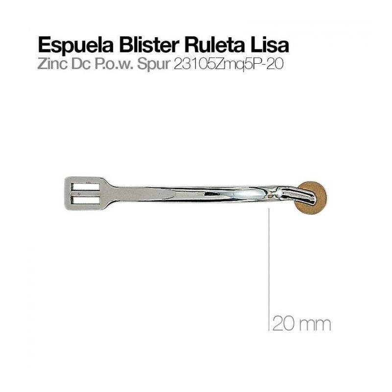  Espuela Blister Ruleta Lisa 23105zmq5p-20