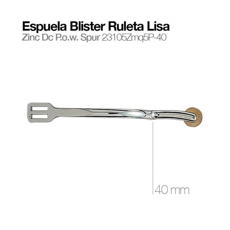  Espuela Blister Ruleta Lisa 23105zmq5p-40