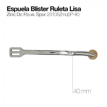  Espuela Blister Ruleta Lisa 23105zmq5p-40