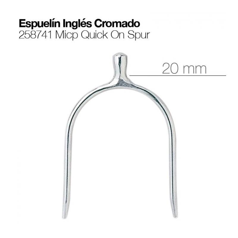  Espuelín Inglés Cromado 258741